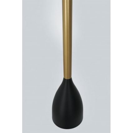 Lampadario su corda ISTAPPAR 1xE27/60W/230V nero/oro