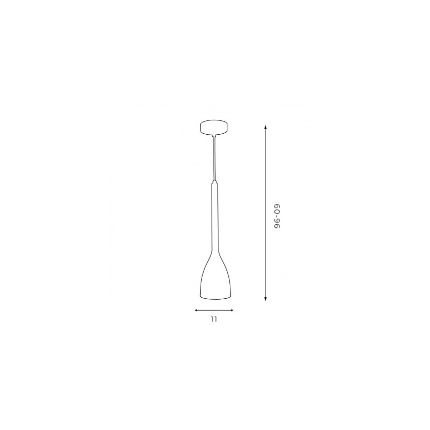Lampadario su corda ISTAPPAR 1xE27/60W/230V nero/oro