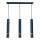 Lampadario su corda JOKER 3xGU10/25W/230V blu
