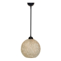 Lampadario su corda JUTE 1xE27/60W/230V beige