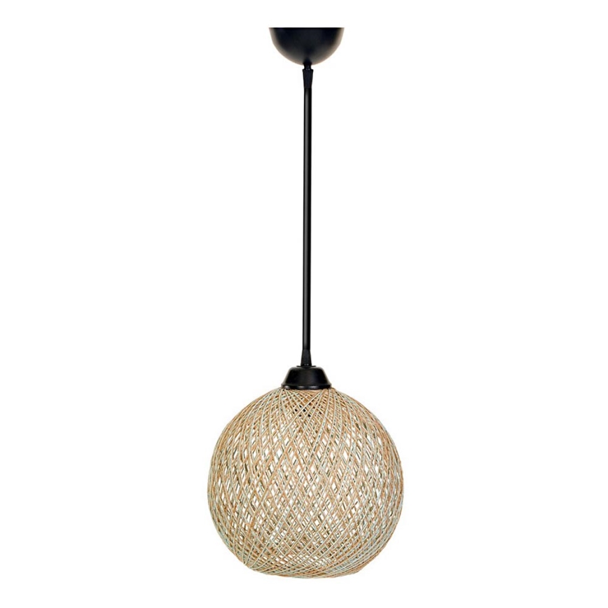 Lampadario su corda JUTE 1xE27/60W/230V beige