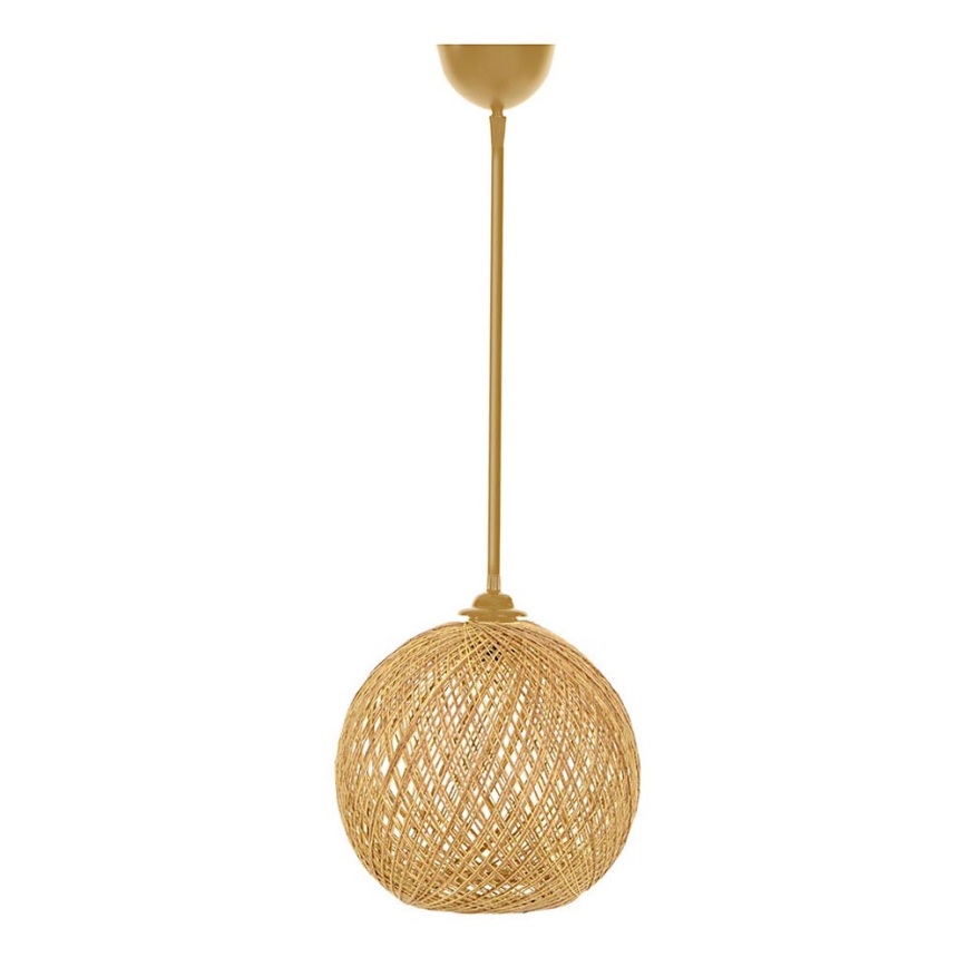 Lampadario su corda  JUTE 1xE27/60W/230V beige