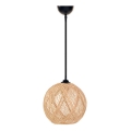 Lampadario su corda  JUTE 1xE27/60W/230V beige