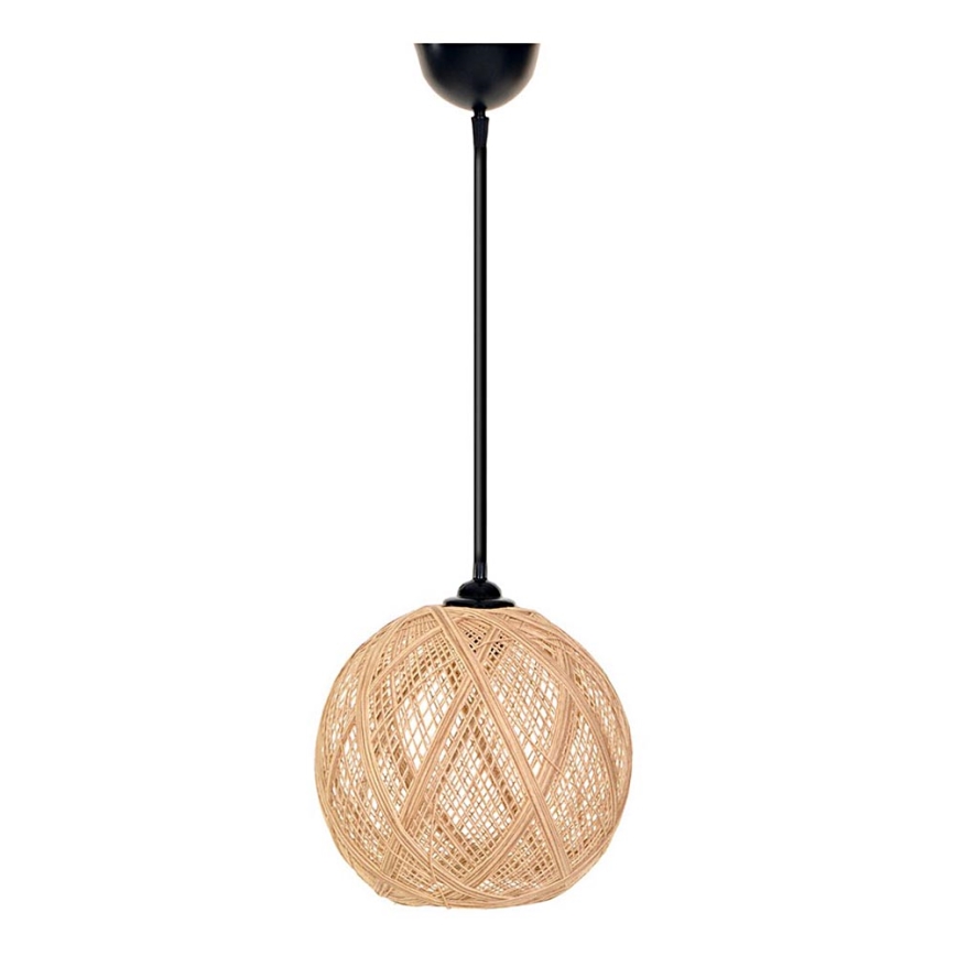 Lampadario su corda  JUTE 1xE27/60W/230V beige