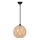 Lampadario su corda  JUTE 1xE27/60W/230V beige