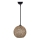 Lampadario su corda  JUTE 1xE27/60W/230V marrone