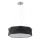 Lampadario su corda KANTOOR 1xE27/15W/230V nero