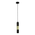 Lampadario su corda MAGNUMA 1xGU10/50W/230V nero/oro