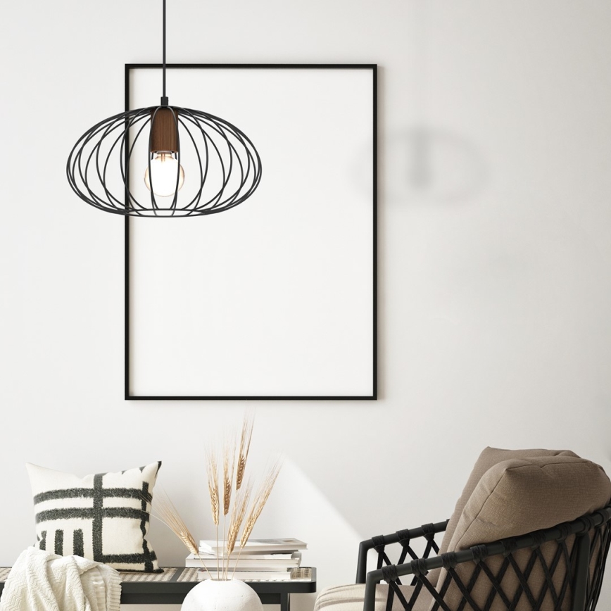 Lampadario su corda MERIDIANO 1xE27/60W/230V