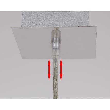 Lampadario su corda ODEN 1xG9/40W/230V d. 12 cm