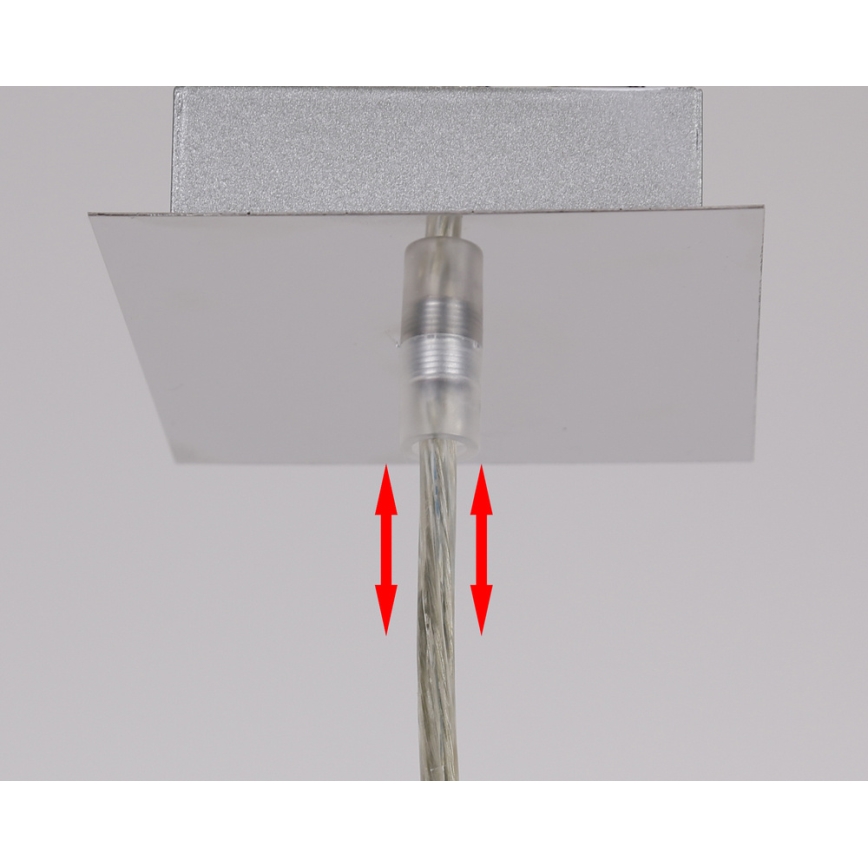 Lampadario su corda ODEN 1xG9/40W/230V d. 12 cm