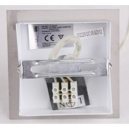 Lampadario su corda ODEN 1xG9/40W/230V d. 12 cm