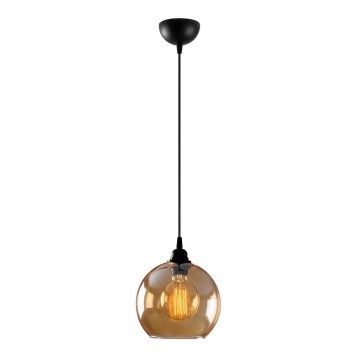 Lampadario su corda ORO 1xE27/40W/230V