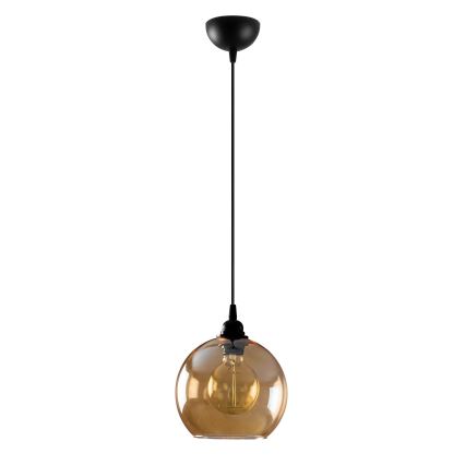 Lampadario su corda ORO 1xE27/40W/230V