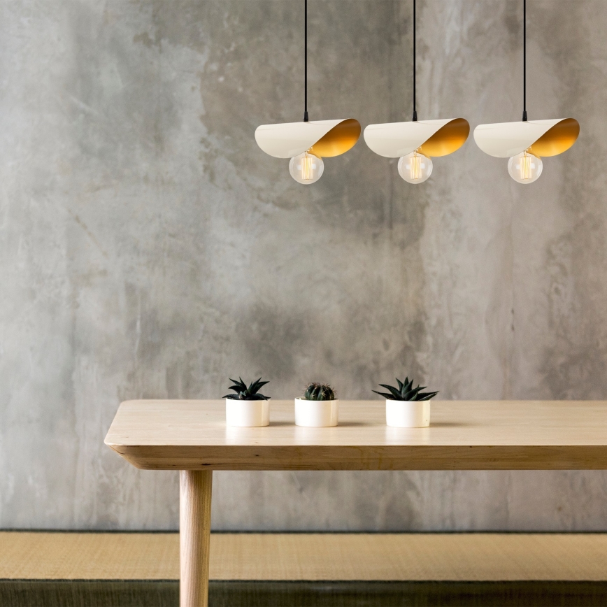 Lampadario su corda SIVANI 3xE27/100W/230V