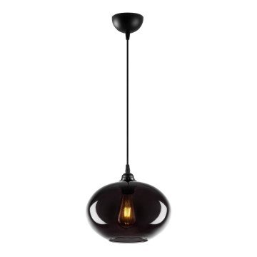 Lampadario su corda SMOKED 1xE27/40W/230V