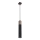 Lampadario su corda  SOLO 1xGU10/MR11/40W/230V nero