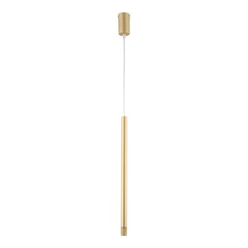 Lampadario su corda STALACTITE LASER 1xG9/2,5W/230V oro