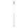Lampadario su corda STALACTITE LASER 1xG9/2,5W/230V oro