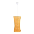 Lampadario su corda TAI 1xE27/60W/230V arancio