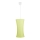 Lampadario su corda TAI 1xE27/60W/230V verde