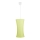 Lampadario su corda TAI 1xE27/60W/230V verde