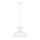 Lampadario su corda TITANIUM 1xE27/60W/230V bianco