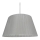 Lampadario su corda TIZIANO 1xE27/60W/230V grigio