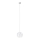 Lampadario su corda TULOS 1xE27/60W/230V bianco