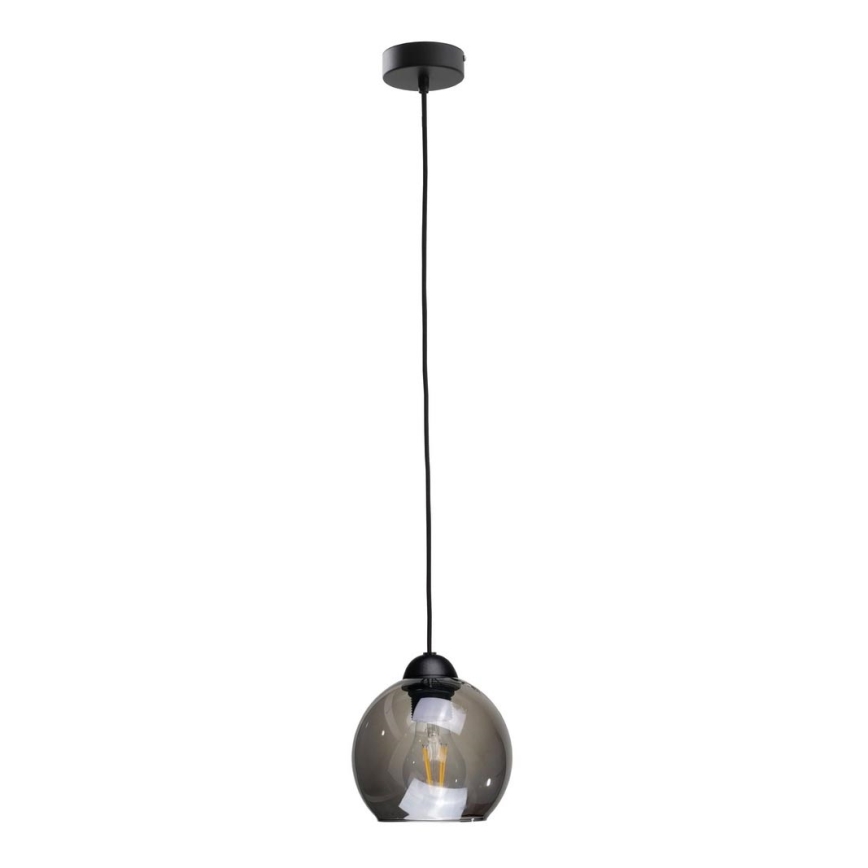 Lampadario su corda UNO 1xE27/60W/230V nero