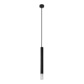 Lampadario su corda VIZIER 1xG9/40W/230V nero