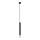 Lampadario su corda VIZIER 1xG9/40W/230V nero