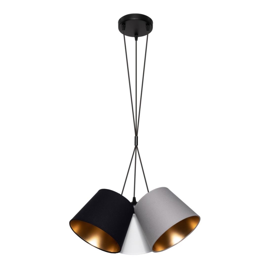 Lampadario su corda ZOMA 3xE27/60W/260V