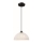 Lampadario su filo 1xE27/60W/230V bianco