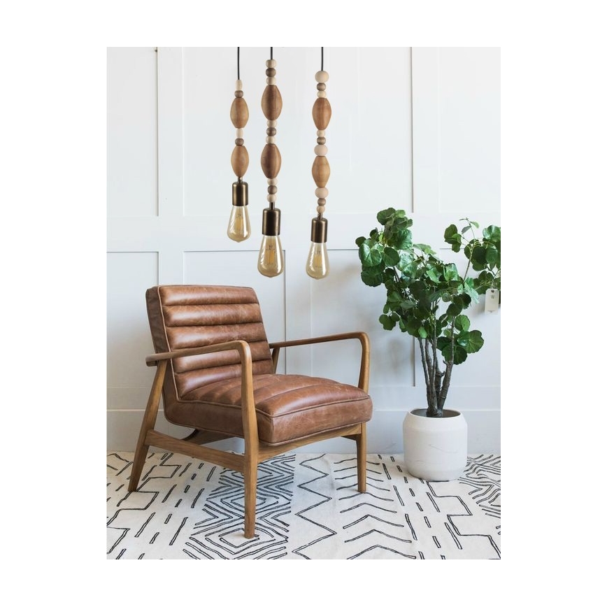 Lampadario su filo 3xE27/60W/230V
