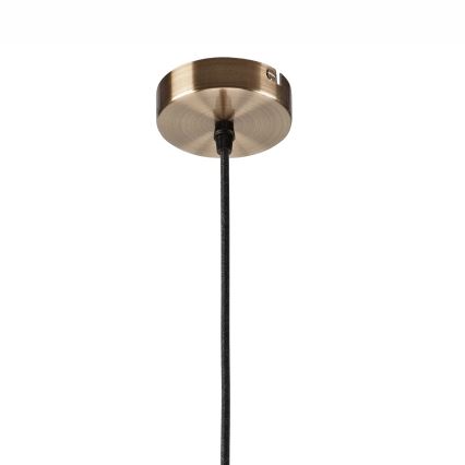 Lampadario su filo  ASTA 1xE27/60W/230V bronzo