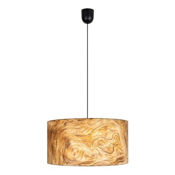 Lampadario su filo AXEL 1xE27/60W/230V beige/marrone