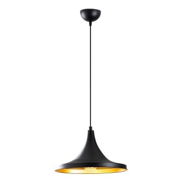 Lampadario su filo BERCESTE 1xE27/40W/230V nero