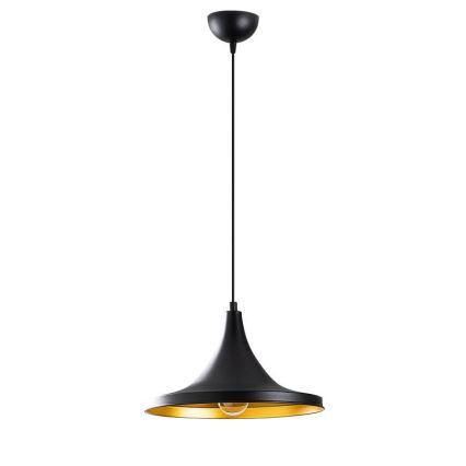 Lampadario su filo BERCESTE 1xE27/40W/230V nero