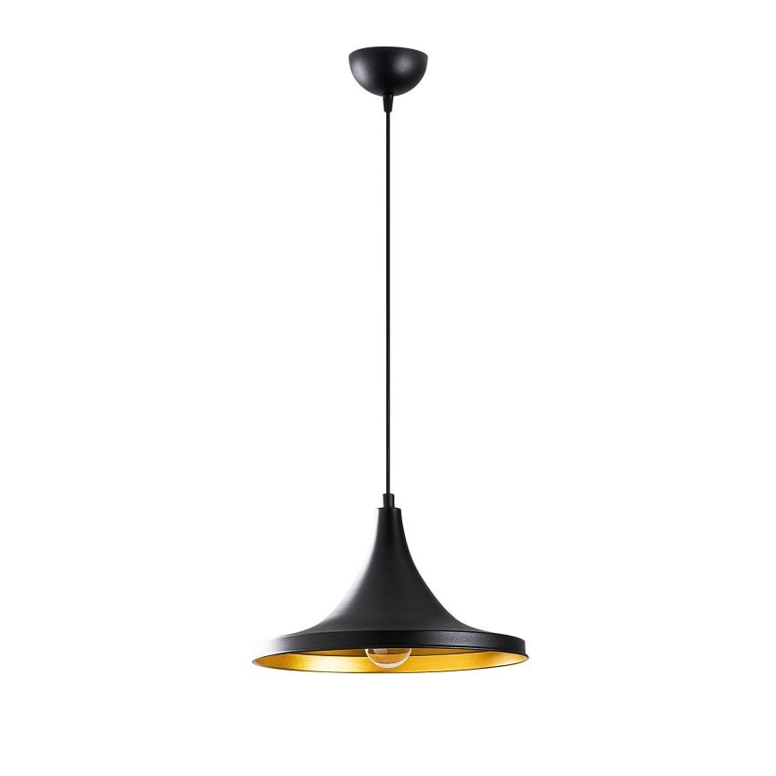 Lampadario su filo BERCESTE 1xE27/40W/230V nero