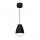 Lampadario su filo CARYON 1xE14/60W/230V nero