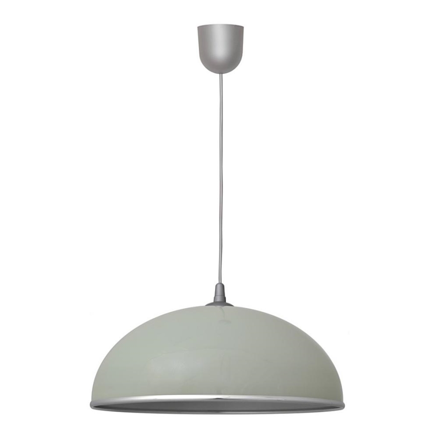 Lampadario su filo CIRCLE 1xE27/15W/230V grigio