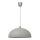 Lampadario su filo CIRCLE 1xE27/15W/230V grigio