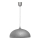 Lampadario su filo CIRCLE 1xE27/15W/230V grigio