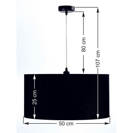 Lampadario su filo CLASSIC 1xE27/60W/230V