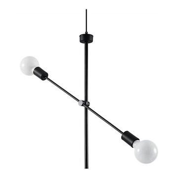 Lampadario su filo CONCEPT 2xE27/60W/230V