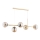 Lampadario su filo DANSA 5xE14/10W/230V oro