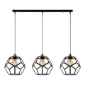 Lampadario su filo DEGIRMEN 3xE27/100W/230V