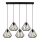 Lampadario su filo DIAMOND 5xE27/100W/230V
