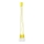 Lampadario su filo DIEGO 3xE27/60W/230V giallo